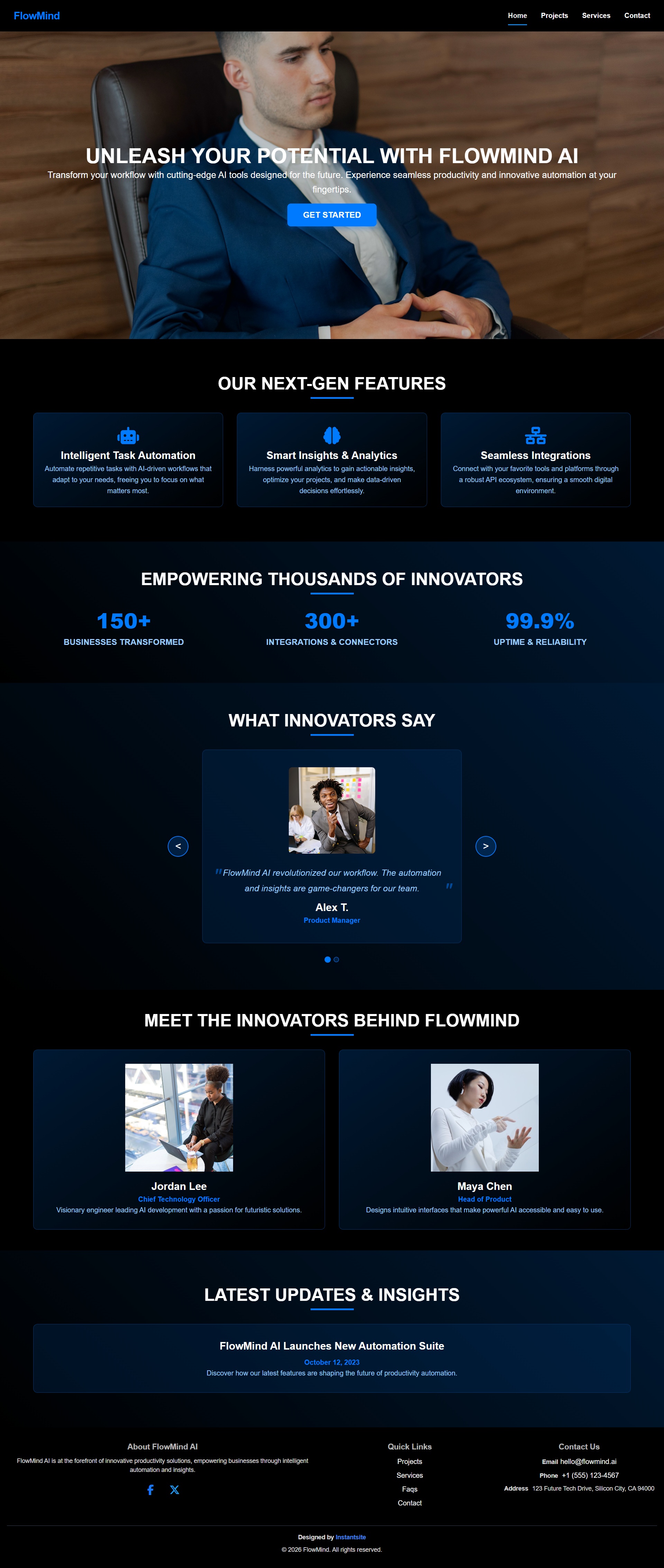 Business Website