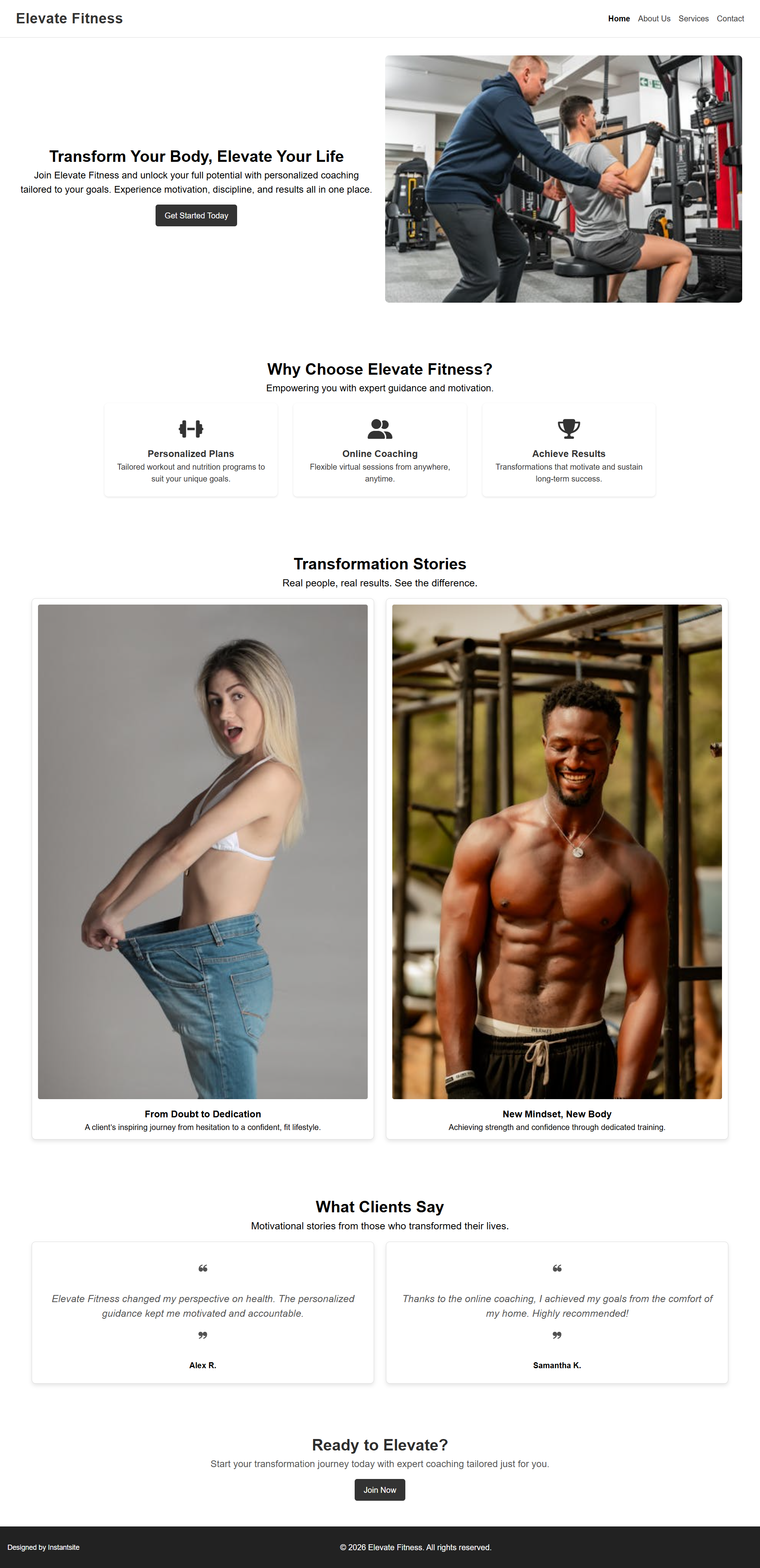 Photography Website