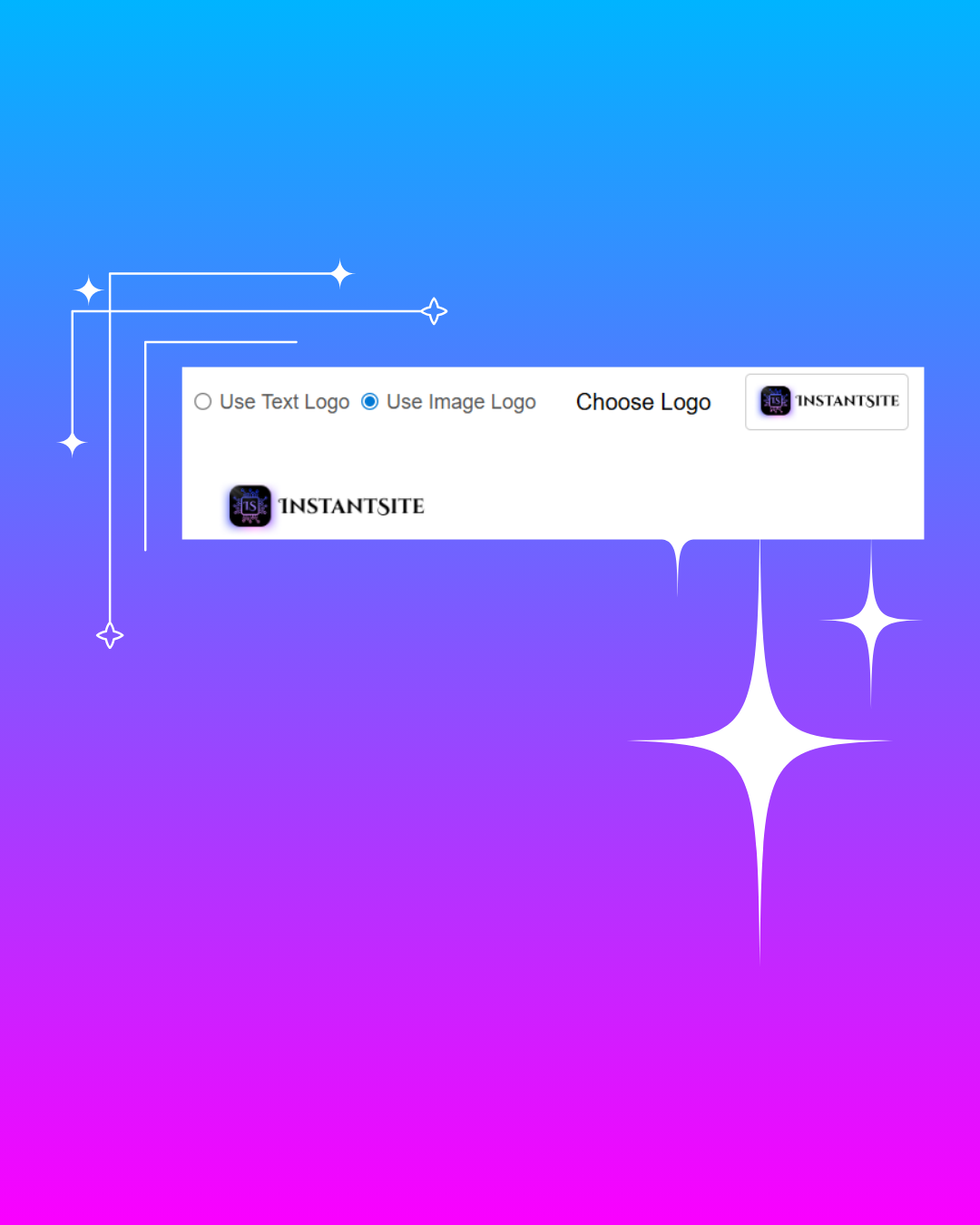 Uploading Logo