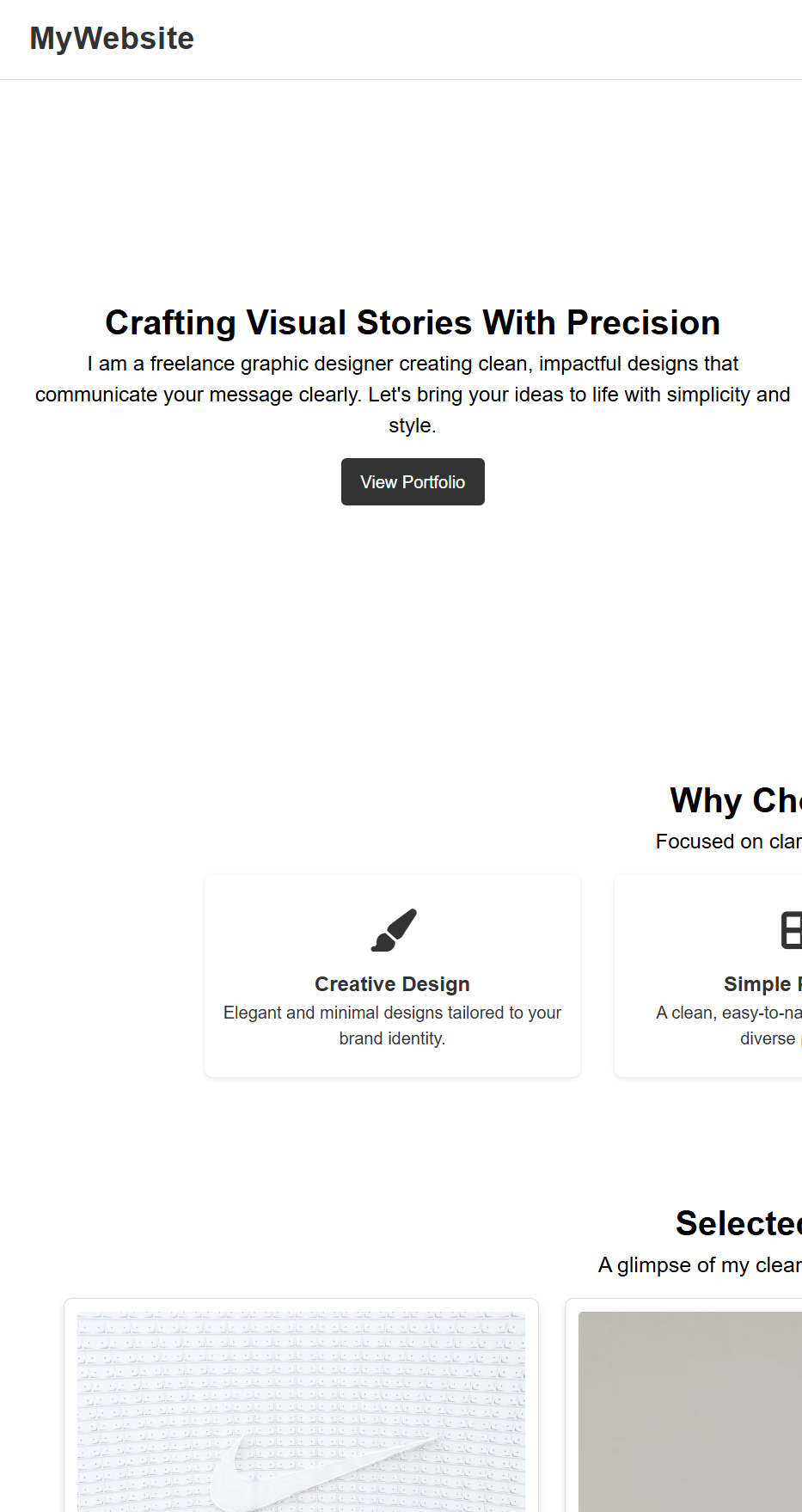 Minimal Theme Screenshot